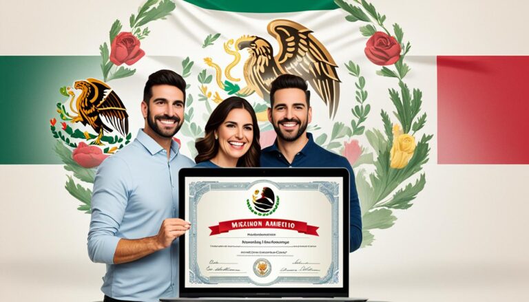 Certificado de Matrimonio en Linea en México