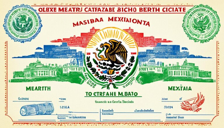 Obter certidão de nascimento méxico